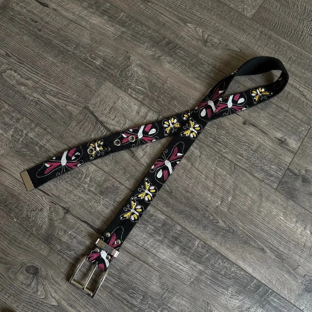 Beautiful Vintage Y2K Strappy Fairy Butterfly Tactical Belt